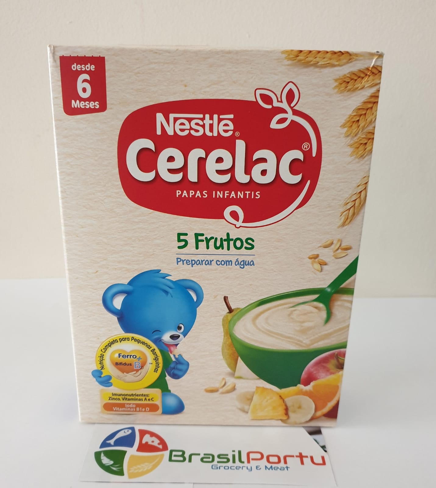 foto Nestlé Cerelac 5 Frutos 250g