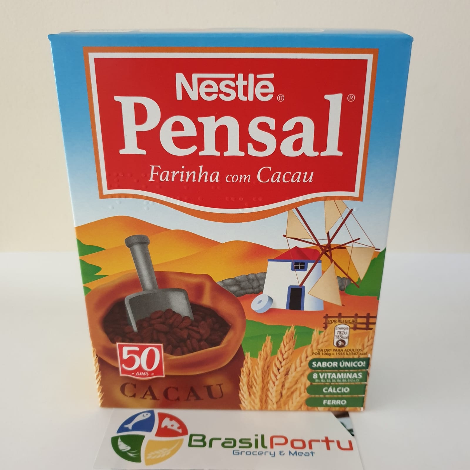 foto Nestlé Pensal Farinha com Cacau 250g
