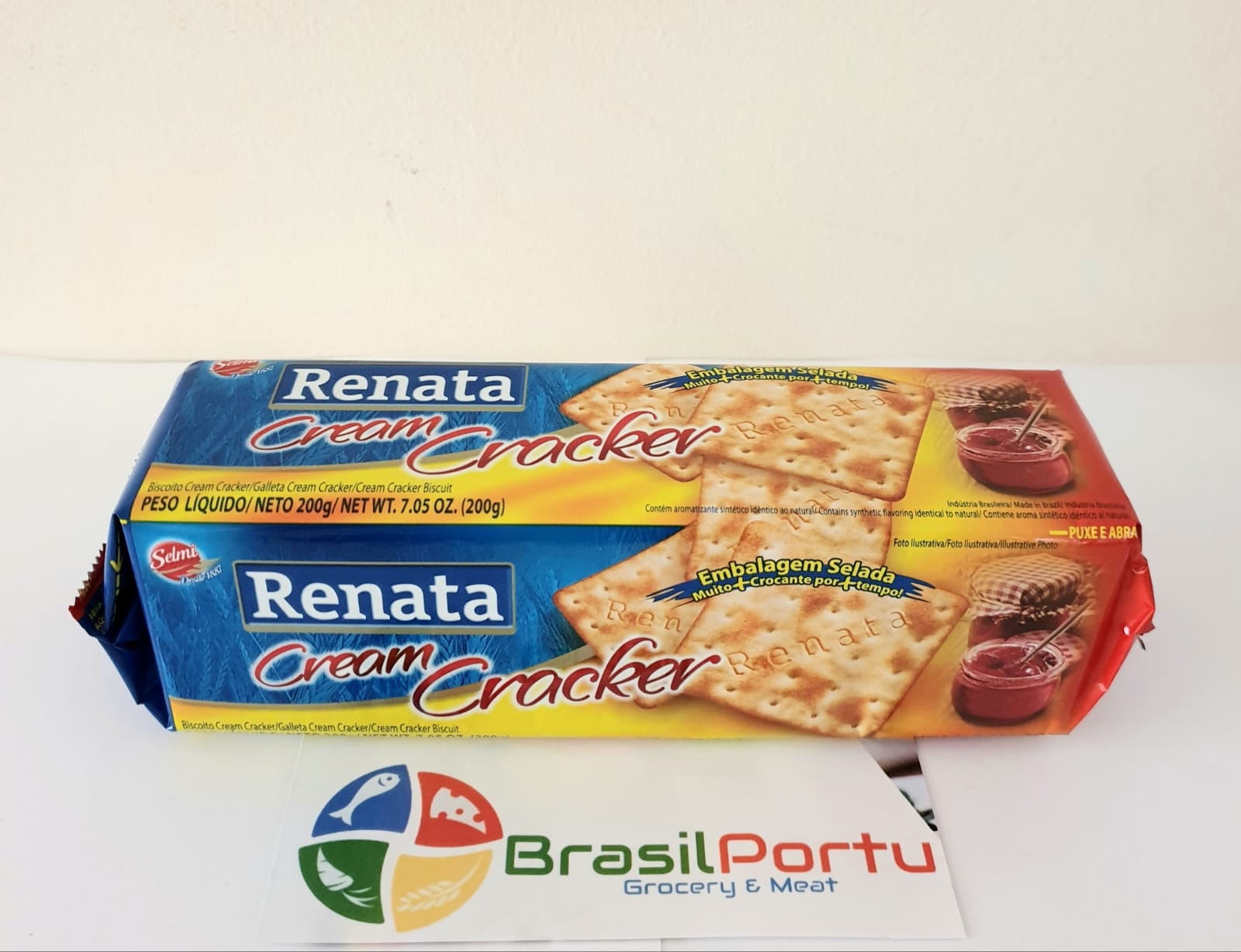 foto Renata Biscoito Cream Cracker 200g